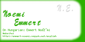 noemi emmert business card